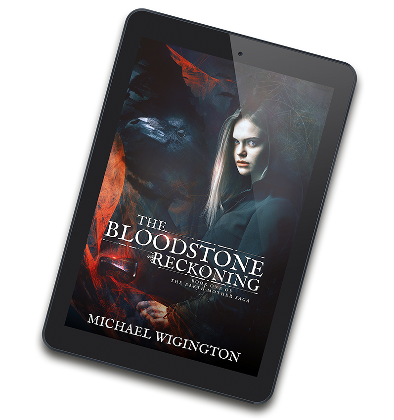 reading, the bloodstone reckoning, Michael Wigington Author